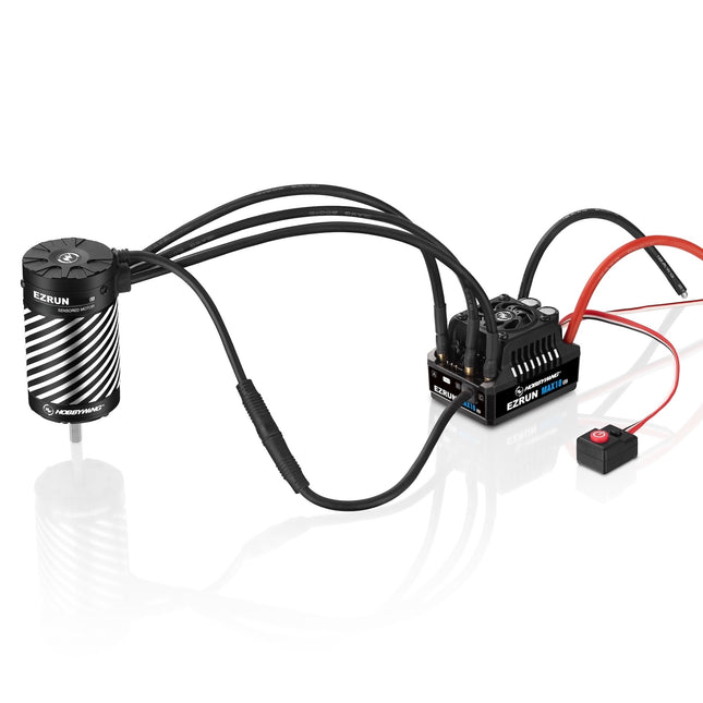 Hobbywing EZRun MAX10 G2 80A ESC / 3652SD 4100kV Sensored Brushless Waterproof Combo Part #: 38020347