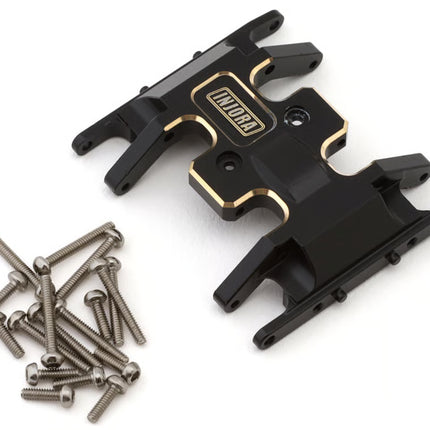 INJORA Axial SCX24 Brass Skid Plate – Black 15g (SCX24-111BK)