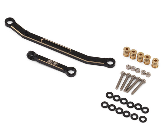 Injora Axial SCX24 Brass Steering Links Set – Black – SCX24-50BK
