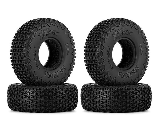 Injora Axial SCX30 0.7" XHX Pin Micro Rock Crawler Tires – S5 (4) – INJT7021