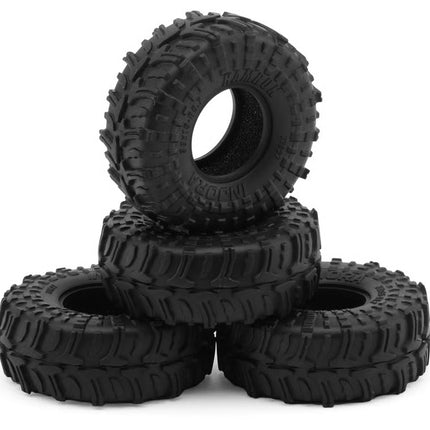 Injora Axial SCX30 0.7" Hamrok Micro Rock Crawler Tires – S5 (4) – INJT7027