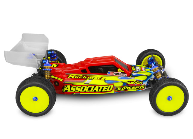 JConcepts B6/B6D “F2” Buggy Body w/ 6.5" Aero Wing (Clear) – JCO0315