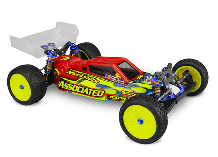 JConcepts B6/B6D “F2” Buggy Body w/ 6.5" Aero Wing (Clear) – JCO0315