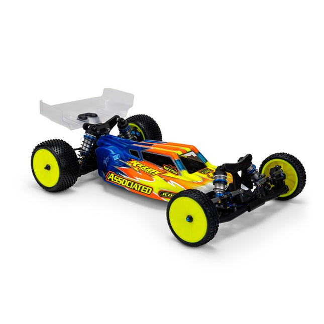 JConcepts S2 RC10B7 Clear Body w/ Wings (Standard Weight OR Lightweight) - JCO0615/JCO0615L