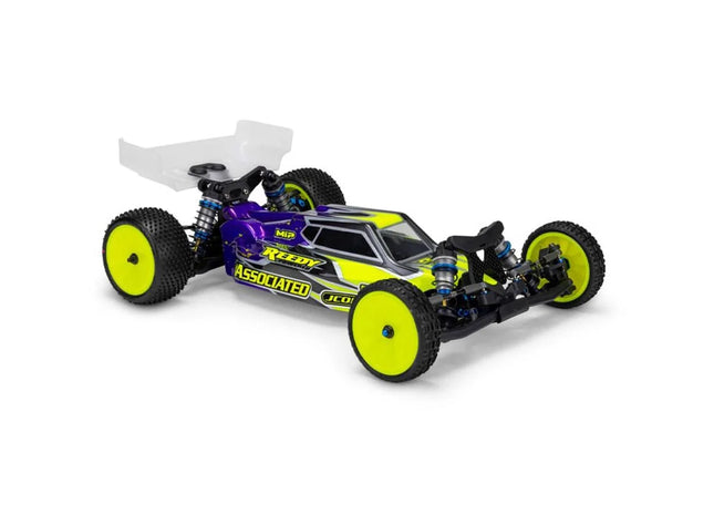 JConcepts RC10B7/B7D “S15” 1/10 Buggy Body w/ Carpet Wing (Clear) – Standard or Lightweight – 0634