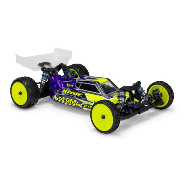 JConcepts RC10B7/B7D “S15” 1/10 Buggy Body w/ Carpet Wing (Clear) – Standard or Lightweight – 0634