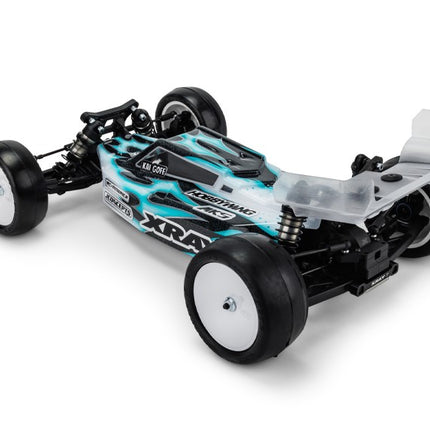 JConcepts XRAY XB2 2024 "F2" Clear Buggy Body w/Two Wings