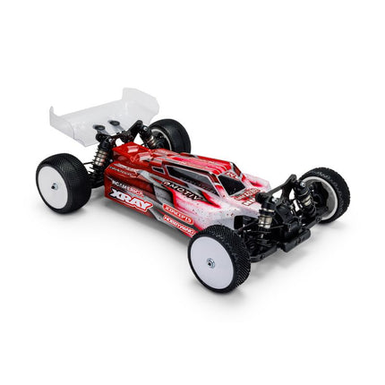 JConcepts XRAY XB4 2024 "F2" Lightweight Clear Buggy Body w/Two Wings