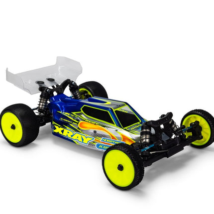 JConcepts XRAY XB2 2024 "S15" Lightweight Clear Buggy Body w/Two Wings