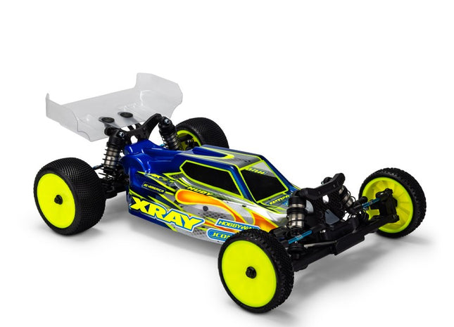JConcepts XRAY XB2 2024 "S15" Lightweight Clear Buggy Body w/Two Wings