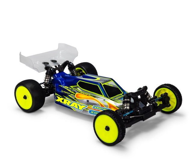 JConcepts XRAY XB2 2024 "S15" Lightweight Clear Buggy Body w/Two Wings