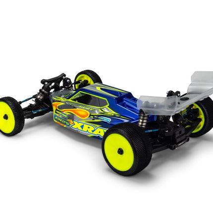 JConcepts XRAY XB2 2024 "S15" Lightweight Clear Buggy Body w/Two Wings