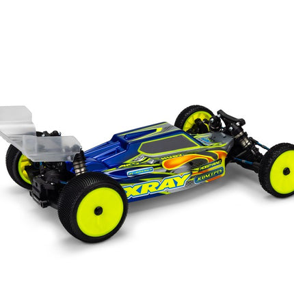 JConcepts XRAY XB2 2024 "S15" Lightweight Clear Buggy Body w/Two Wings