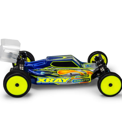 JConcepts XRAY XB2 2024 "S15" Lightweight Clear Buggy Body w/Two Wings