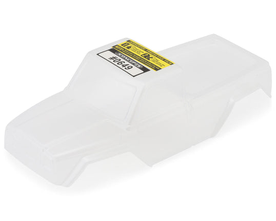 JConcepts SCX24 Warlord "Tucked" Pre-Trimmed Crawler Body (Clear) (5.2") 0649