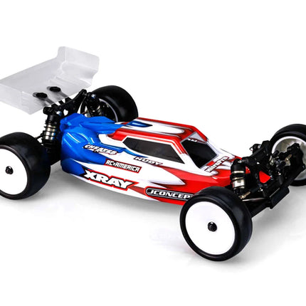 JConcepts XRAY XB2 2025 “S15” 1/10 Buggy Body (Clear) w/ Two Wings – 0692