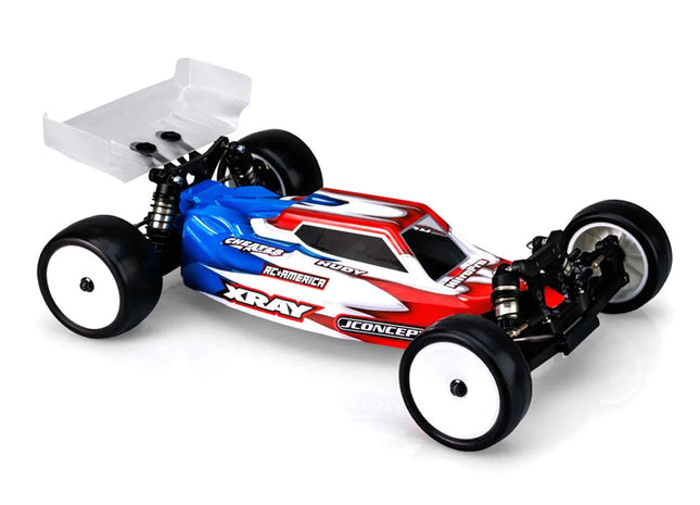 JConcepts XRAY XB2 2025 “S15” 1/10 Buggy Body (Clear) w/ Two Wings – 0692