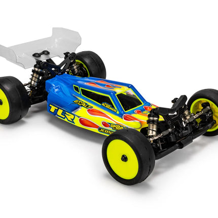 JConcepts TLR 22X “S2” 1/10 Buggy Body w/Aero Wing (Clear) – JCO0706