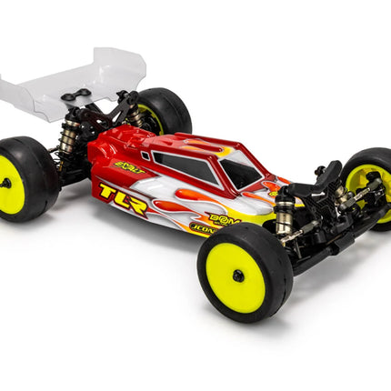 JConcepts TLR 22X “F2” 1/10 Buggy Body w/Aero Wing (Clear)  0707 (Standard) | 0707L (Lightweight)