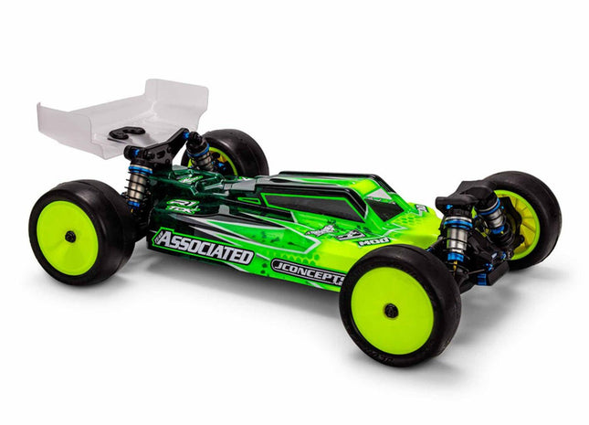JConcepts Team Associated RC10B84 “F2” 1/10 4WD Buggy Body w/ Turf Wing (Clear)  SKU: JC0715 (Standard) / JC0715L (Lightweight)