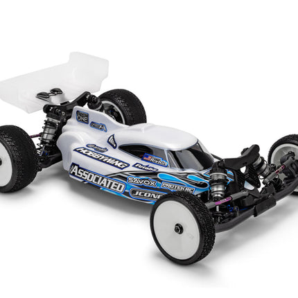 JConcepts Team Associated RC10B7/B7D "Striker" 1/10 2WD Buggy Body w/Carpet Wing (Clear) (Standard or Lightweight) 0723