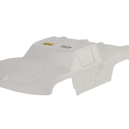 JConcepts F2 SCT 1/10 Pre-Trimmed Short Course Truck Body for Traxxas Slash – Clear, Clipless Mounting (JCO0729)