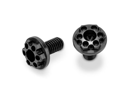 JConcepts 3x6mm Finnisher Titanium Motor Screws (Blue or Black) (2) (2549-1 / 2549-2)