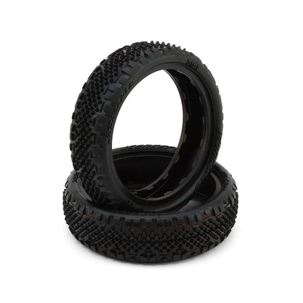 JConcepts Pin Swag Slim 2.2" 2WD Front Buggy Carpet Tires (Purple) (2) 3181-011
