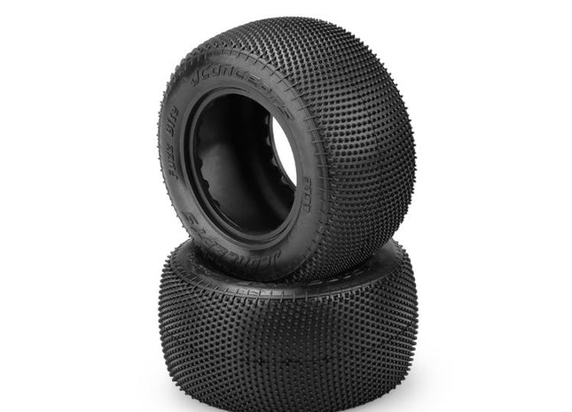 JConcepts Fuzz Bite 2.2" Stadium Truck Carpet Tires (Pink) 3191-010