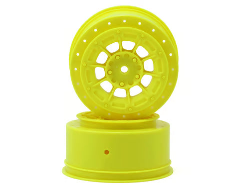 JConcepts 12mm Hex Hazard Short Course Wheels (Black, White or Yellow) (2) (TEN-SCTE) JCO3352