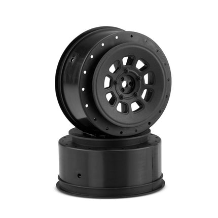 JConcepts 9-Shot Short Course Wheels w/3mm Offset (2) w/12mm Hex