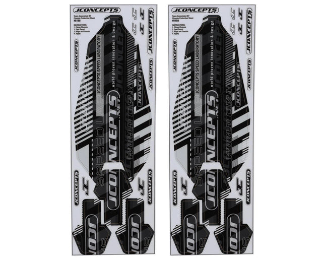 JConcepts RC10B7 Pre-Cut Chassis Protective Sheets (2) (5158)