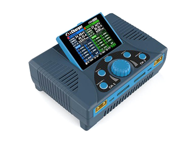 Junsi iCharger 458DUO LiPo/NiMH/NiCD DC Battery Charger (8S/70A/2200W) – JUN-458DUO
