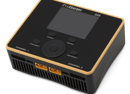 Junsi iCharger DX6 DC Dual Battery Charger (6S/50A/1500W) Part Number: JUN-DX6