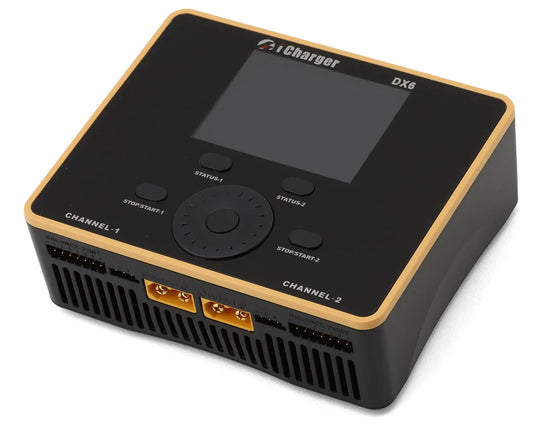 Junsi iCharger DX6 DC Dual Battery Charger (6S/50A/1500W) Part Number: JUN-DX6