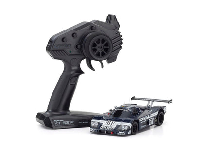 Kyosho MR-04 RWD Mini-Z ReadySet w/ Sauber Mercedes C9 1988 Body (Blue)  Part # 32362KR