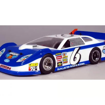 McAllister Racing Greenville 1/18 Late Model Body Clear .030 MCA269