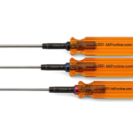 MIP Gen 2 Metric Ball End Hex Driver Wrench Set (2.0, 2.5 & 3.0mm) [MIP9606]