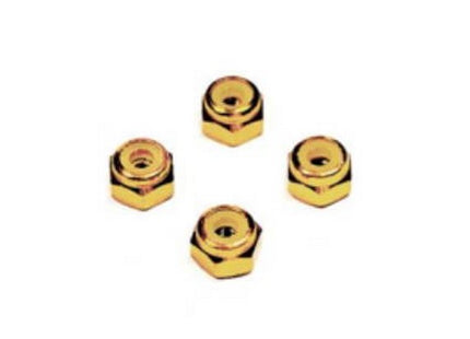 MARKA RACING Aluminum 2 mm Wheel Lock Nut (4 pcs)  SKU: MRK-2388GR
