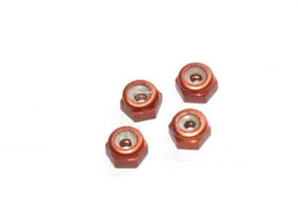MARKA RACING Aluminum 2 mm Wheel Lock Nut (4 pcs)  SKU: MRK-2388GR