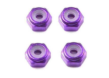 MARKA RACING Aluminum 2 mm Wheel Lock Nut (4 pcs)  SKU: MRK-2388GR