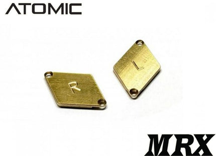Atomic Brass 1.5g Weight for MRX Chassis (1 Pair) – MRX-UP15P1