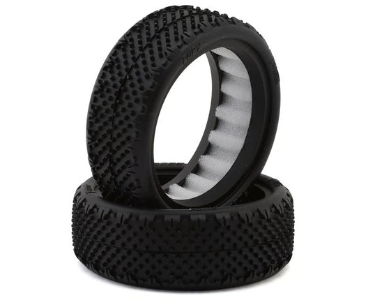 Pro-Motion Fury 2.2" Wide 2WD Front LP Carpet 1/10 Buggy Tires (C5 - Super Soft) w/Foam Inserts PMT3085-C5
