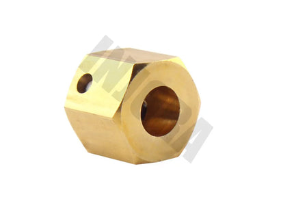 INJORA 12mm Heavy Brass Wheel Hex Hub Extenders for Traxxas TRX-4 & TRX-6 – CRAW18380 Series