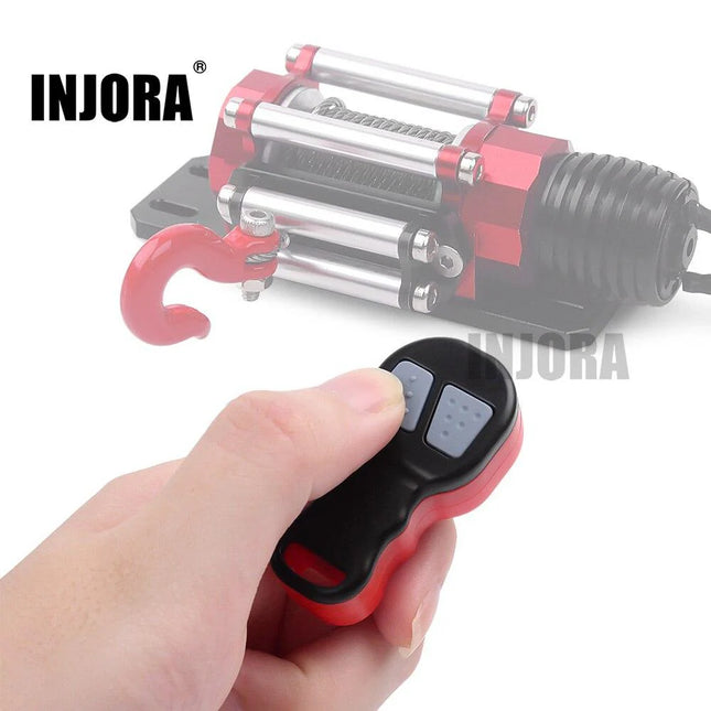 INJORA Wireless Remote Receiver Winch Controller Set for 1/10 RC Crawlers — CRAW18142