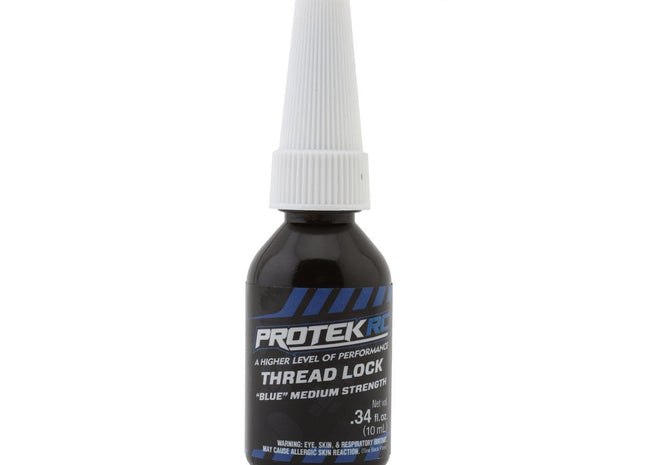 ProTek RC Blue Thread Lock (Medium) (0.34oz)  Part #: PTK-1572