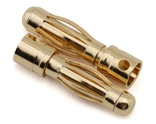 ProTek RC 4mm Serrated Male Bullet Connectors (2 Male) (PTK-5049)
