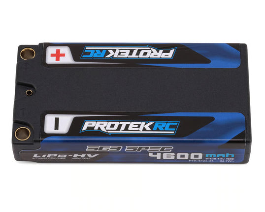 ProTek RC 2S 150C Low IR SG3 HV ULCG Shorty LiPo Battery (7.6V/4600mAh) w/5mm Connectors PTK-5124-26