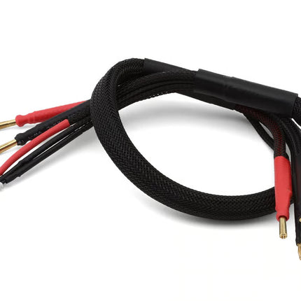 ProTek RC 2S High Current Charge/Balance Adapter (4mm to 4mm Solid Bullets) (10AWG Wire) (24") V1 (PTK-5373)