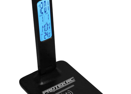 ProTek RC Multifunction LED Pit Light (w/ Wireless Charging, Clock, Date &amp; Temp)  Part #: PTK-8298